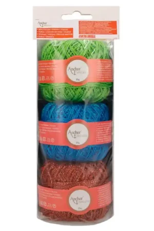 Direttamente Dal Produttore Pack da 3 Fili Anchor Metallic per Ornamenti