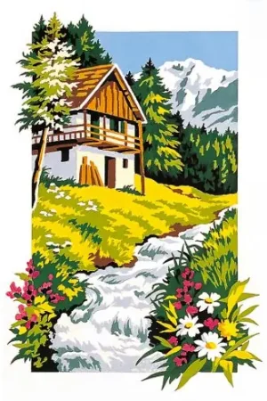 Ultimissimo Modello Canovaccio antico - La montagna - SEG de Paris