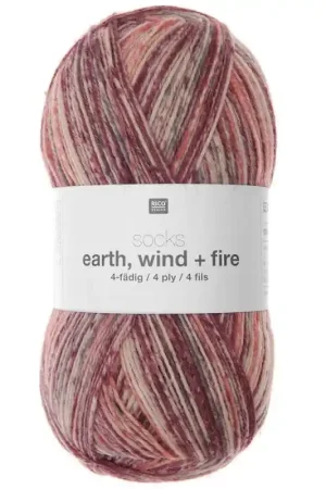 Subito Disponibile Rico Design Socks Earth Wind + Fire 4 Ply