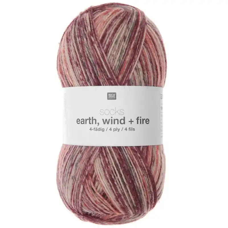 Subito Disponibile Rico Design Socks Earth Wind + Fire 4 Ply