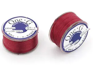 Spedizione Gratuita Fil One-G 0.25 mm Burgundy x45 m