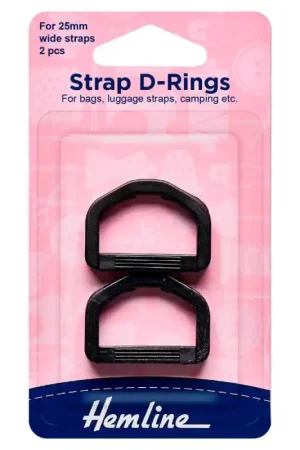 Compra Online Anelli in Plastica a forma di D - Hemline