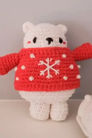Di Tendenza Kit Amigurumi - Winter Bear - Hoooked