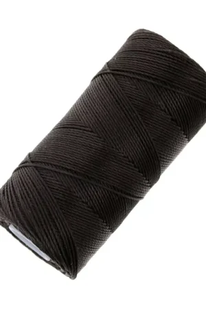 Promozione Esclusiva Fil C-LON Micro Cord 0.3 mm - Chocolate x91m