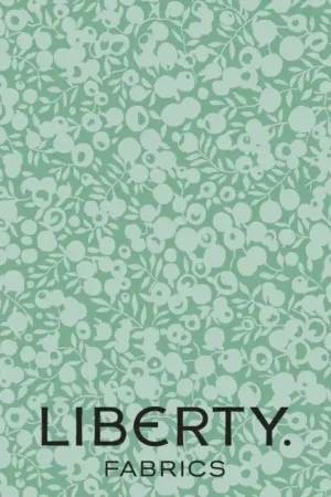Wiltshire Shadow Sage, tessuto verde salvia tono su tono - Liberty Fabrics Compra Online