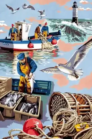 Canovaccio antico - Marinaio pescatore - SEG de Paris Quantità Limitata