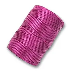 Ultimissimo Modello Fil C-LON Beading Cord 0,50 mm Light Magenta x84m