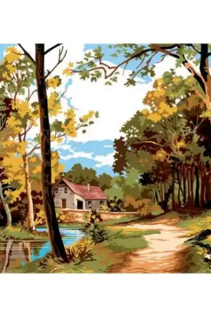 Canovaccio antico - Tranquillo autunno - SEG de Paris Offerta Limitata