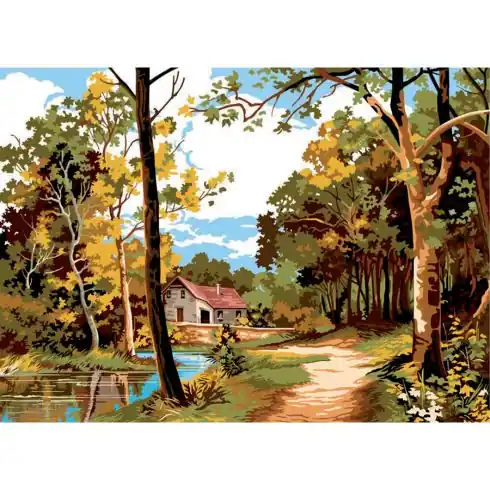 Canovaccio antico - Tranquillo autunno - SEG de Paris Offerta Limitata