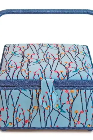 Scatola da Cucito Media Blue Birds - Prym Occasione