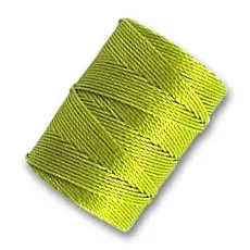 Fil C-LON Beading Cord 0,50 mm Chartreuse x84m Prezzo Ridotto