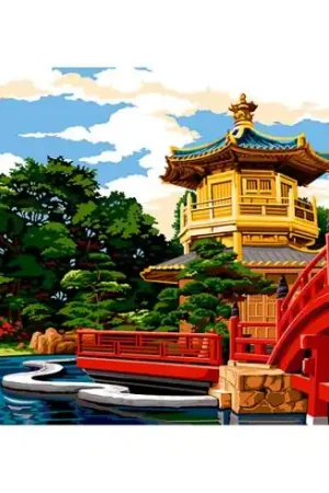 Canovaccio antico - Il giardino di Nan Lian - SEG de Paris Offerta Limitata