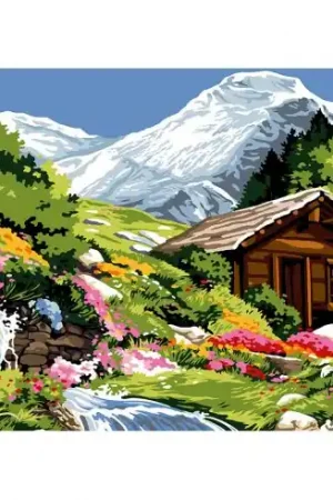 A Buon Prezzo Canovaccio antico - La piccola cascata - SEG de Paris