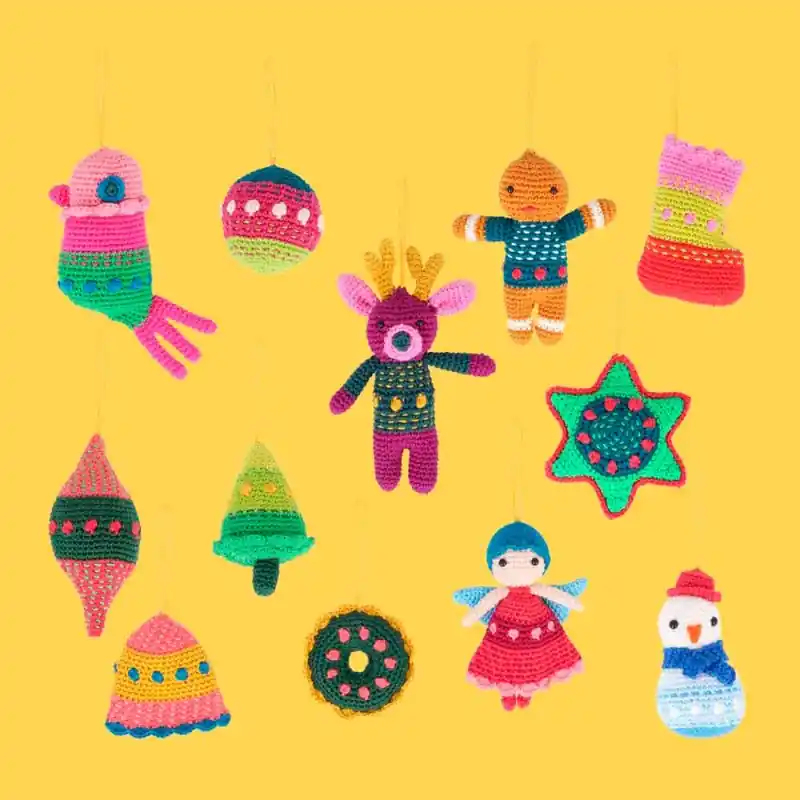 Occasione Imperdibile Kit di Amigurumi - Ornamenti di Natale - Scheepjes