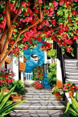 Canovaccio antico - Discesa al mare - SEG de Paris Occasione Imperdibile