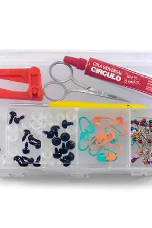 Consegna Rapida Organizer con Accessori per Amigurumi - Circulo