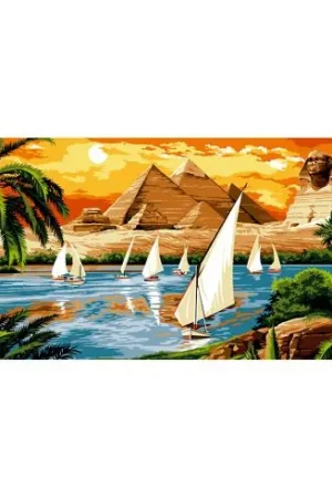 Offerta Limitata Canovaccio antico - Lungo il Nilo - SEG de Paris