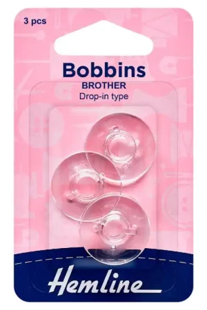 Prezzo Scontato Spoline in Plastica per Macchina da Cucire Brother Standard - Hemline