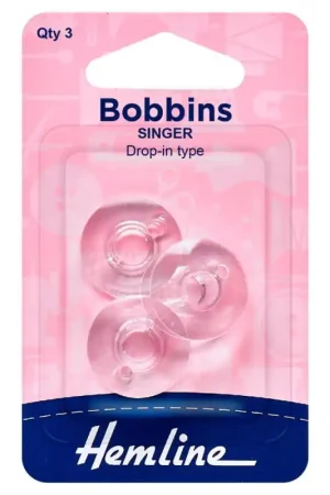 Super Prezzo Canette in Plastico per Macchine da Cucire Standard Singer - Hemline
