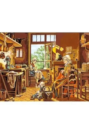 Ultimissimo Modello Canovaccio antico - Scena d'interno - SEG de Paris