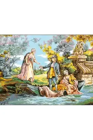 Ultimissimo Modello Canovaccio antico - La passeggiata galante - SEG de Paris