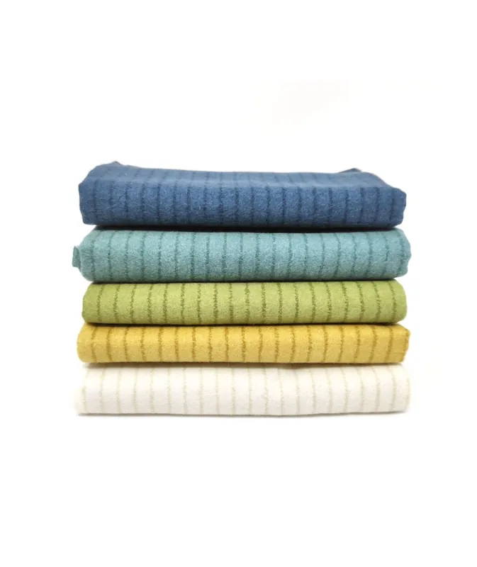 Di Tendenza Pacchettino di Flanella, 5 Tessuti 45 x 55 cm, Caraibi