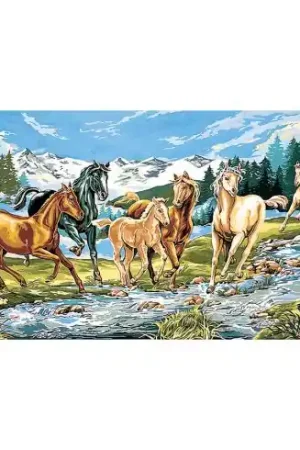 Professionale Canovaccio antico - Cavalcata in acqua viva - SEG de Paris