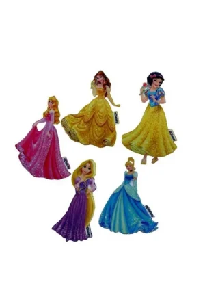 Applicazione Termoadesiva Personaggi Cartone Animato Ricamo Principessa Reso Gratuito