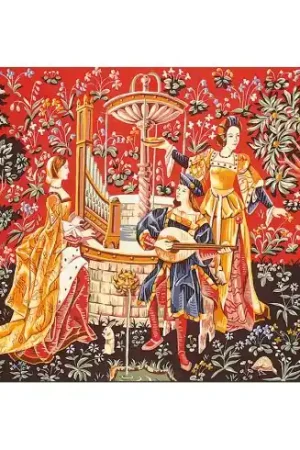 Compra Oggi Stesso Canovaccio antico - Concerto alla fontana XVmo secolo - SEG de Paris