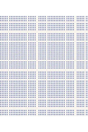 Tilda 110 Tea Towel Basics, Macaron Plaid Blue - fondo chiaro con Quadretti puntinati Blu Spedizione Espresso