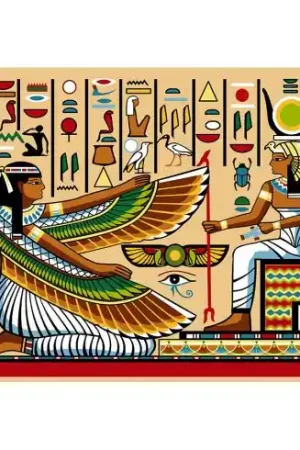 Canovaccio antico - Affresco egiziano - SEG de Paris Saldi