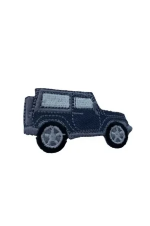 Popolare Applicazione Toppa Macchina Geep Termoadesiva Ricamo Patch 6x3 Cm
