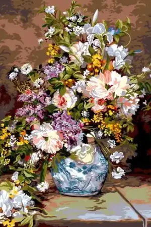 Nuovo Arrivo Canovaccio antico - Il bouquet, Pierre Auguste Renoir - SEG de Paris