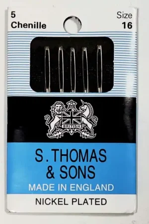 5 Aghi da Lana per Chenille n. 16 - S. Thomas  Sons Bestseller
