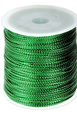 Offerta Limitata Bobine de fil polyester métallisé 1 mm Vert x 100 m