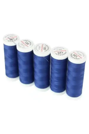 Scelto Dai Clienti Set di 5 filati per cucire da 200m, Indaco 0737 - Ackermann Universal 120