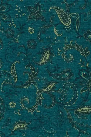 Tessuto in Cotone - Sevenberry. Nara Homespun - Plants - Robert Kaufman Bestseller