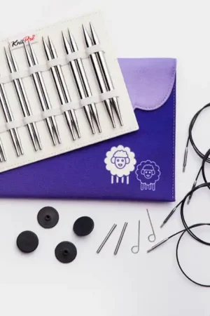 Prezzo Scontato Set di Ferri Circolari Intercambiabili 13 cm Nova Deluxe - KnitPro