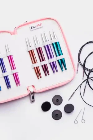 Pagamento Sicuro Set di Ferri Circolari Intercambiabili Zing Special 10 cm - KnitPro