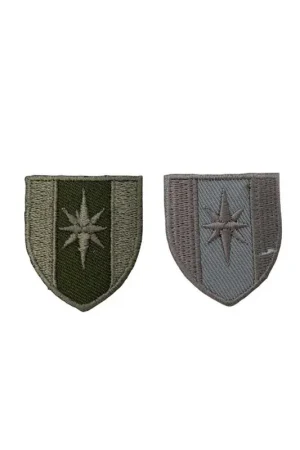 Applicazione Termoadesiva Patch Toppa Ricamo Scudetto Stella 30x35 Mm Occasione Imperdibile