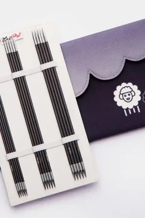 Pagamento Sicuro Set di Ferri a Doppia Punta Karbonz - KnitPro