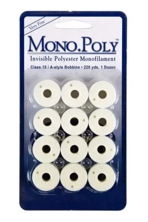 Offerta Filo Invisibile Sottilissimo, 12 Spoline da 200m - MonoPoly