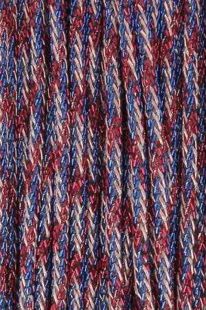 Fil nylon tressé métallisé 0.85 mm - Premium - Bleu - Rouge - Cuivré x10m Affare