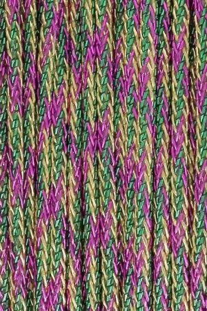Economico Fil nylon tressé métallisé 0.85 mm - Premium - Magenta - Vert - Doré x10m