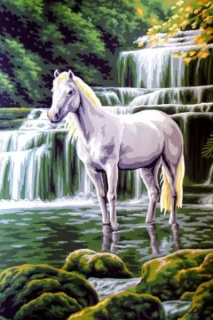 Scelto Dai Clienti Canovaccio antico - La cascata - Collection d'Art