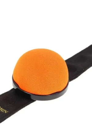 Compra Online Bohin - Puntaspilli da polso con bracciale a strappo arancione neon