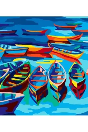 Spedizione Espresso Canovaccio antico - Le barche - Collection d'Art