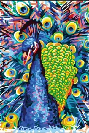 Offerta Limitata Canovaccio antico - Pavone - Collection d'Art