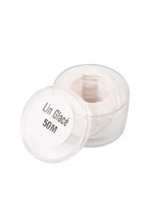 Bohin- Filo di lino extra forte, BiancoBohin Ultime Pezzi