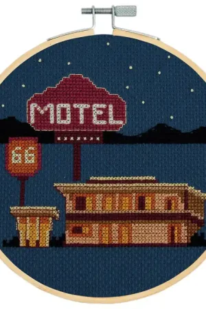 Kit Punto Croce - Motel - DMC Ultimissimo Modello